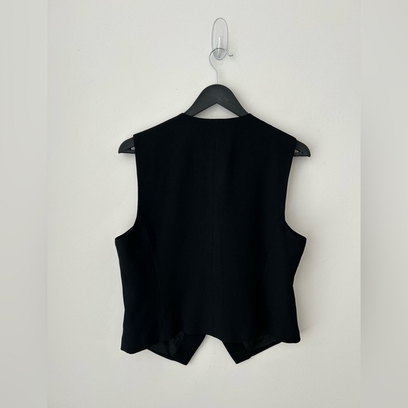 Vintage Liz Clairborne beaded vest black - Picture 8 of 10